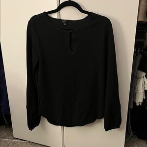 Ann Taylor Classic Black Blouse